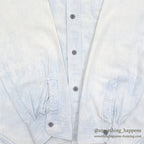 1960's SEARS CHAMBRAY SHIRT / SUPER FADED ...