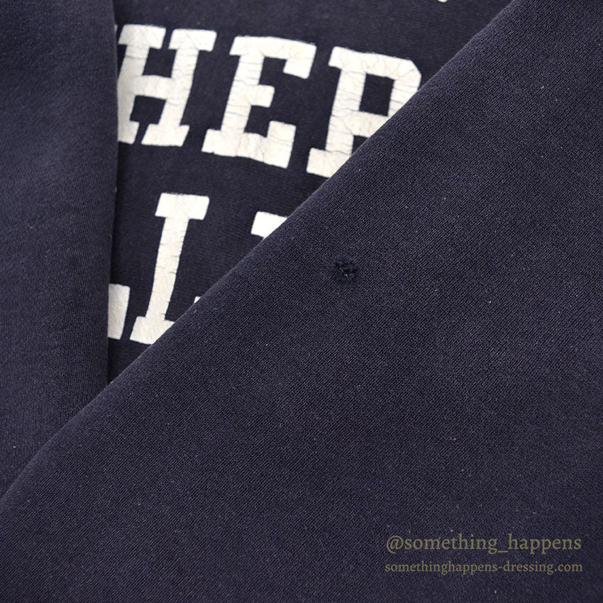 ~1970's CHAMPION PROPERTY OF AMHERST COLLEGE REVERSE WEAVE SWEAT SHIRT / NAVY ... XL
