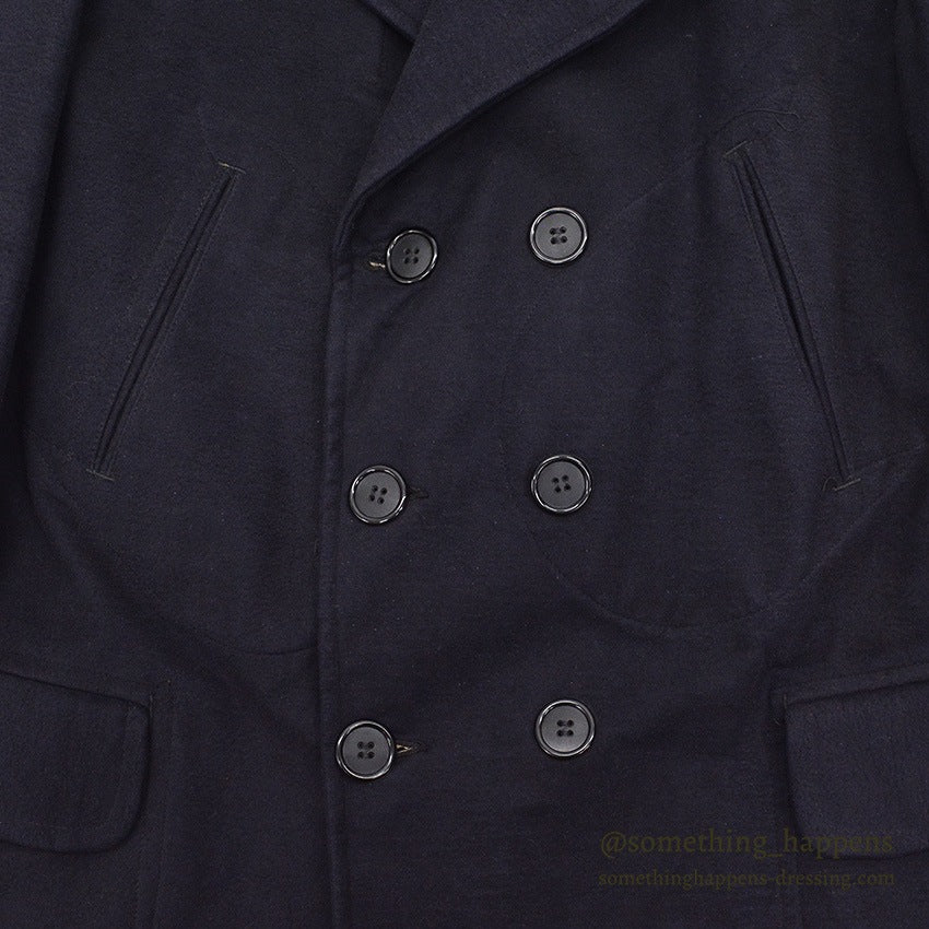 1930's DEADSTOCK MONTGOMERY WARD DOUBLE BREASTED MOLESKIN JACKET... 42