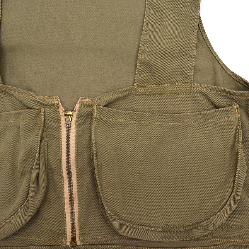 1950's MID WESTERN SPORT TOGS SHOOTING VEST ... M