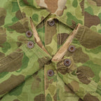 1940's U.S.M.C. WW2 P-44 DUCK HUNTER CAMO TWO-TONE HBT JACKET / MINT CONDITION ... 38