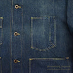 1930's UNKNOWN DENIM COVERALL / THICK DENIM ...