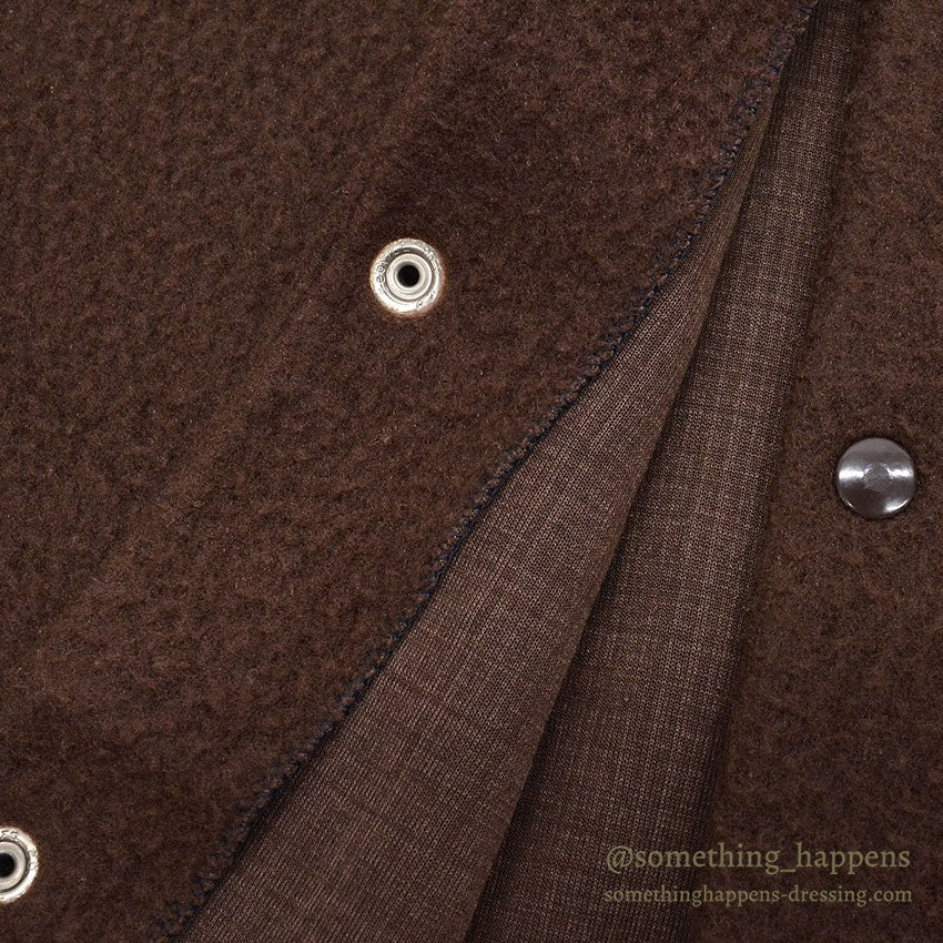 1960's CHAMPION KNITWEAR NYLON PILE WARM-UP JACKET ... L