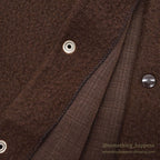 1960's CHAMPION KNITWEAR NYLON PILE WARM-UP JACKET ... L
