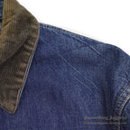 1960's NATIONAL MASTER DENIM COVERALL / BLANKET LINED...