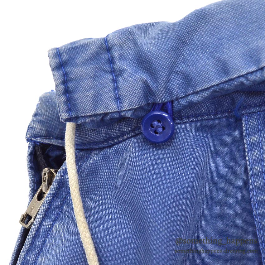 1960's~ REI VENTILE PARKA / FADED BLUE ... L