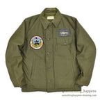 1960's U.S.NAVY A-2 DECK JACKET EARLY MODEL / ORIGINAL PATCHES ... M