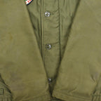 1960's U.S.NAVY A-2 DECK JACKET EARLY MODEL / ORIGINAL PATCHES ... M
