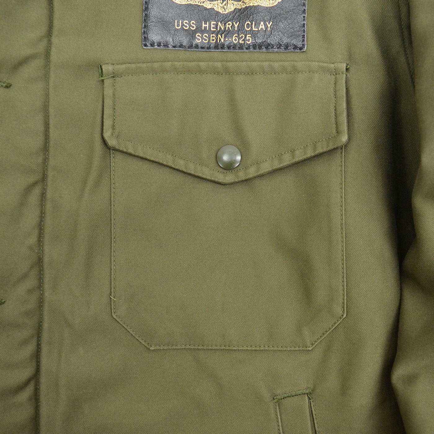 1960's U.S.NAVY A-2 DECK JACKET EARLY MODEL / ORIGINAL PATCHES ... M