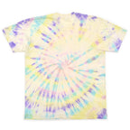 1980's BVD PASTEL COLORWAY TIE DYE POCKET T-SHIRT ... XL