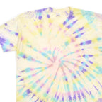 1980's BVD PASTEL COLORWAY TIE DYE POCKET T-SHIRT ... XL