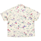 ~1950s DEER CREEK COWBOY PRINT S/S SHIRT ... M