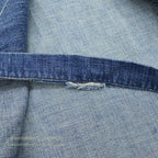 〜1950's OVERALL FRONT WORK DENIM APRON ...