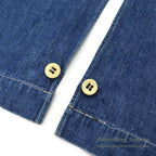 〜1950's OVERALL FRONT WORK DENIM APRON ...