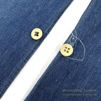 〜1950's OVERALL FRONT WORK DENIM APRON ...