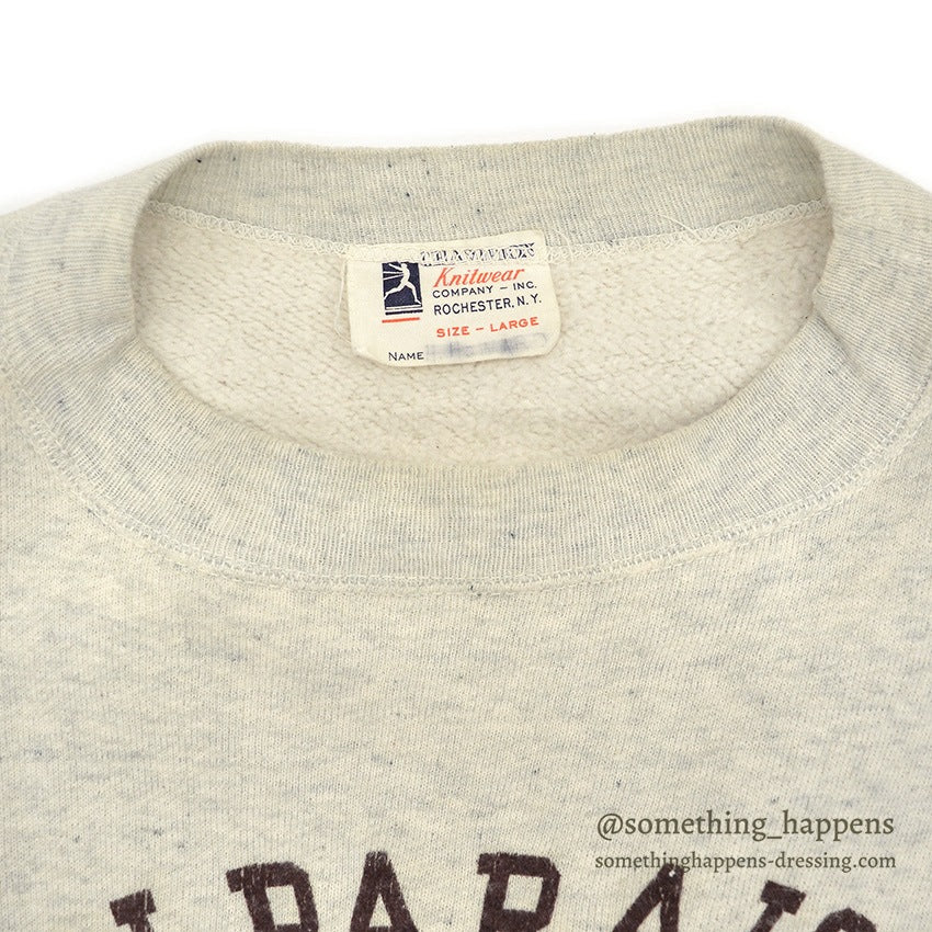 1940's~ CHAMPION COLLEGE CREWNECK SWEAT SHIRT... LARGE