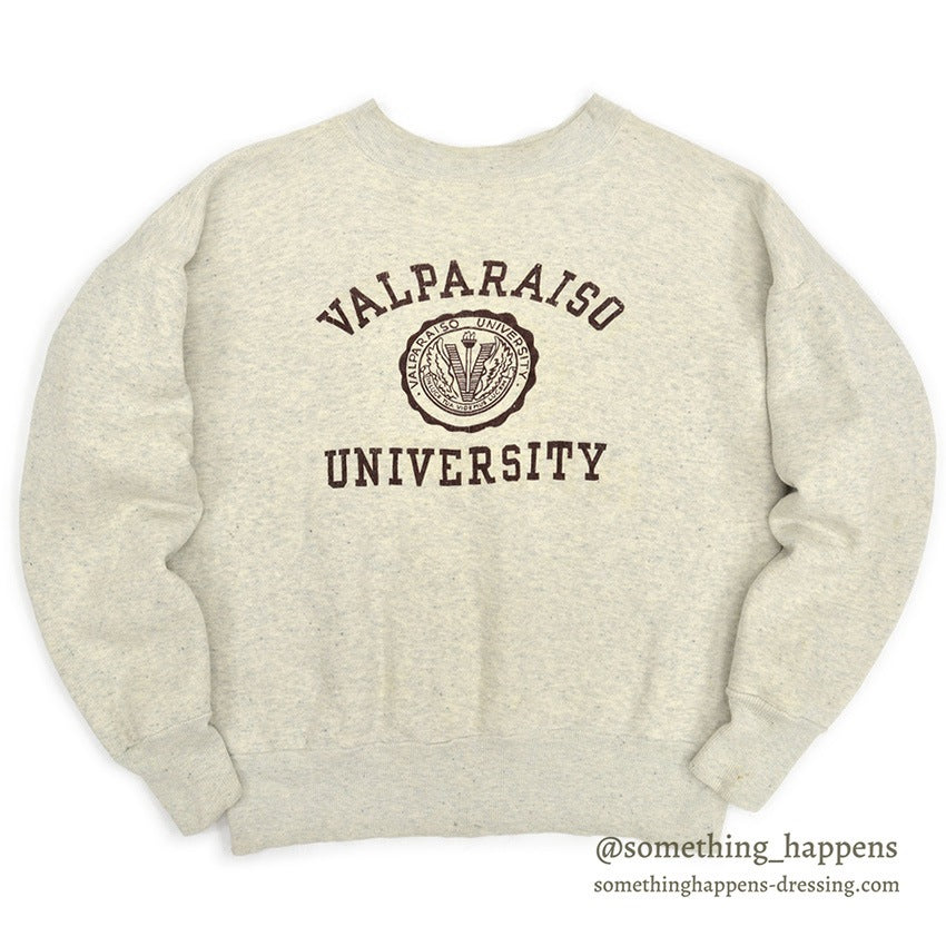 1940's~ CHAMPION COLLEGE CREWNECK SWEAT SHIRT ... LARGE
