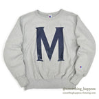 1990's CHAMPION REVERSE WEAVE SWEAT SHIRT M LOGO... LARGE
