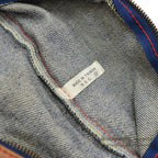 1980's PANDA ASID WASH DENIM FANNY PACK...