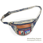1980's PANDA ASID WASH DENIM FANNY PACK...