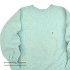 1980's CHAMPION REVERSE WEAVE SWEAT SHIRT MINT GREEN/GRAY ... X-LARGE