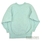 1980's CHAMPION REVERSE WEAVE SWEAT SHIRT MINT GREEN/GRAY ... X-LARGE