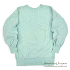 1980's CHAMPION REVERSE WEAVE SWEAT SHIRT MINT GREEN/GRAY ... X-LARGE