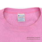 1990's CHAMPION REVERSE WEAVE SWEAT SHIRT PINK...X-LARGE