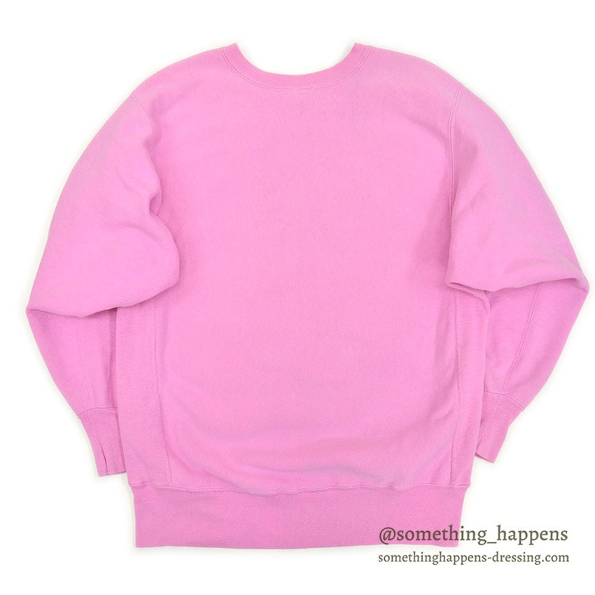 1990's CHAMPION REVERSE WEAVE SWEAT SHIRT PINK...X-LARGE