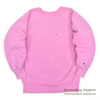 1990's CHAMPION REVERSE WEAVE SWEAT SHIRT PINK...X-LARGE