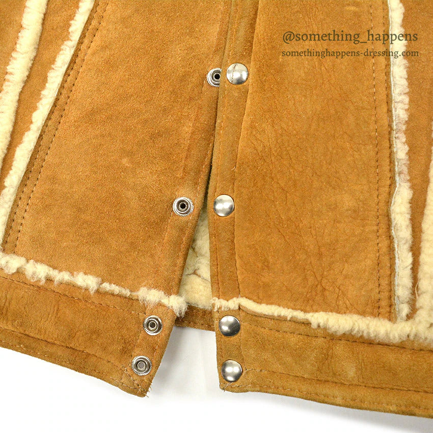 1970's~ THE SHEEP SHACK TYPE 3RD MOUTON JACKET ... 42