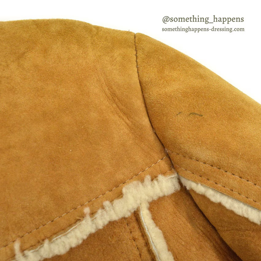 1970's~ THE SHEEP SHACK TYPE 3RD MOUTON JACKET ... 42