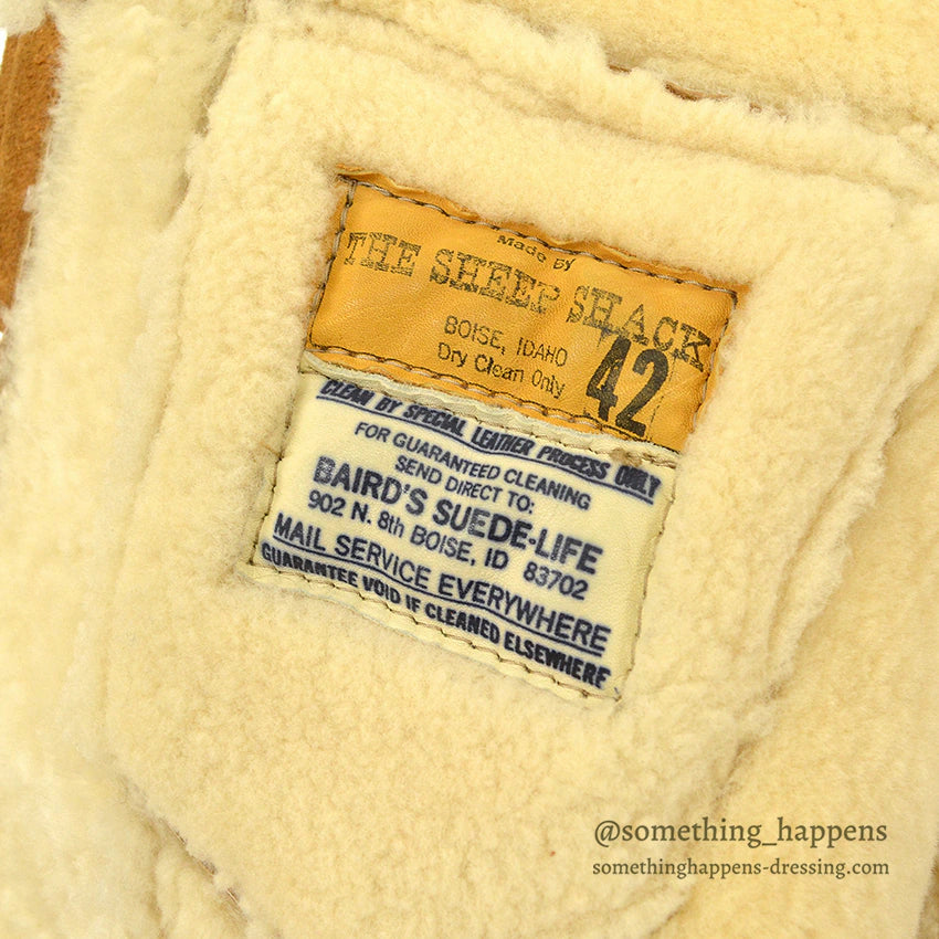 1970's~ THE SHEEP SHACK TYPE 3RD MOUTON JACKET ... 42