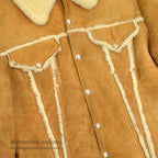 1970's~ THE SHEEP SHACK TYPE 3RD MOUTON JACKET ... 42