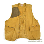 1950's~ DUXBAK DUCK HUNTING VEST HALF MOON POCKET...M