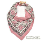 1980's DEADSTOCK BANANA REPUBLIC SAFARI & TRAVEL BANDANA PINK...