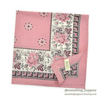 1980's DEADSTOCK BANANA REPUBLIC SAFARI & TRAVEL BANDANA PINK...