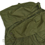 1960s US Army Parka, Men's, M-65, Aluminum Zipper... X-SMALL