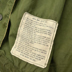 1960s US Army Parka, Men's, M-65, Aluminum Zipper... X-SMALL