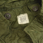 1960s US Army Parka, Men's, M-65, Aluminum Zipper... X-SMALL