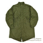 1960s US Army Parka, Men's, M-65, Aluminum Zipper... X-SMALL