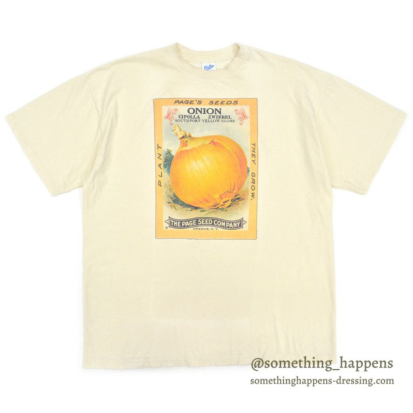 1990's VELVA SHEEN PAGE'S SEEDS ONION T-SHIRT... XL