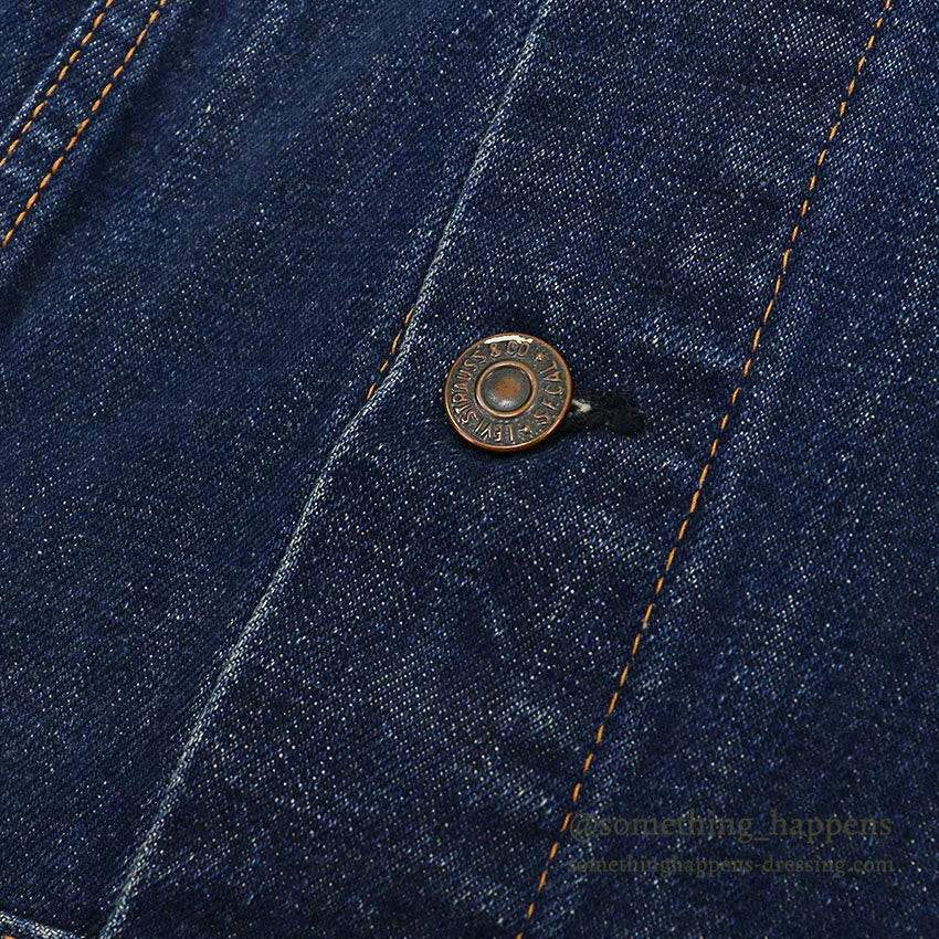 1960's LEVI'S 70505 BIG-E DENIM JACKET... 44