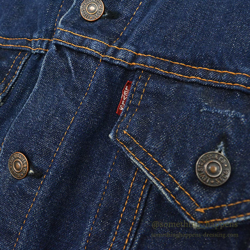 1960's LEVI'S 70505 BIG-E DENIM JACKET... 44