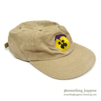 1990's STUDIO Q. パンジー ART EMBROIDERY CAP ...