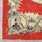 1893' COCHRANE'S TURKEY RED CHICAGO WORLD'S COLUMBIAN EXPOSITION BANDANA...