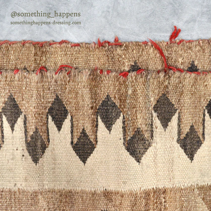 c.1940's NAVAJO RUG EYE DAZZLER PATTERN... 149cm/102cm