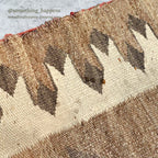 c.1940's NAVAJO RUG EYE DAZZLER PATTERN... 149cm/102cm