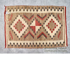 c.1940's NAVAJO RUG EYE DAZZLER PATTERN... 149cm/102cm