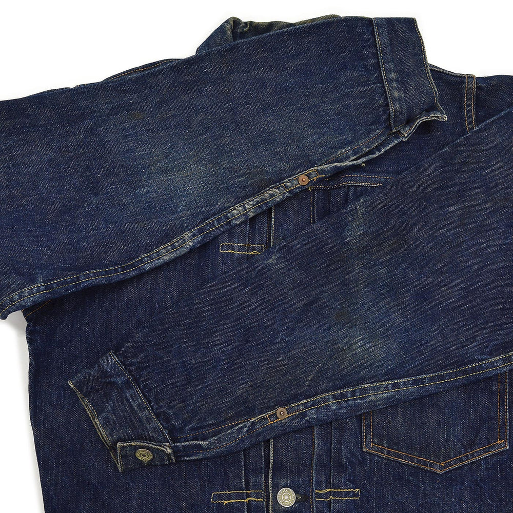 1940's~ LEVI'S 506XX DENIM JACKET / DARK 一枚袖 ... Fits like 36